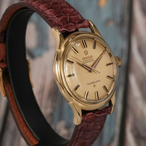 Omega Constellation or Jaune 18 k -1961- Réf.14381 Cal.Cal. 551 -1961-