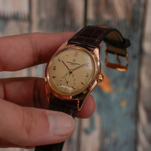 Vacheron Constantin Jumbo automatique or rose 18 K circa 1950 Réf.4870 Cal.P498 -1950-