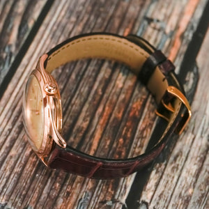 Vacheron Constantin Jumbo automatique or rose 18 K circa 1950 Réf.4870 Cal.P498 -1950-