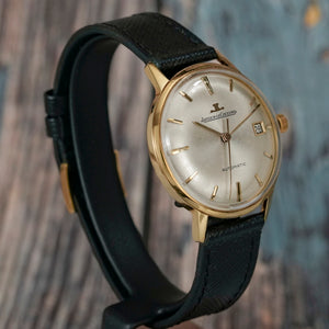 Jaeger LeCoultre Calatrava automatique/date  or jaune 18 K -1968- Réf.E393 Cal.K881 -1968-
