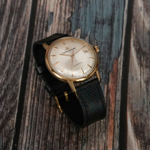 Jaeger LeCoultre Calatrava automatique/date  or jaune 18 K -1968- Réf.E393 Cal.K881 -1968-