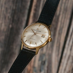 Jaeger LeCoultre Calatrava automatique/date  or jaune 18 K -1968- Réf.E393 Cal.K881 -1968-