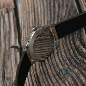Jaeger LeCoultre Calatrava type militaire acier inoxydable -1946- Réf.NA Cal.469/A -1946-