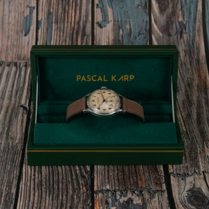 Jaeger LeCoultre Calatrava type militaire acier inoxydable -1946- Réf.NA Cal.469/A -1946-