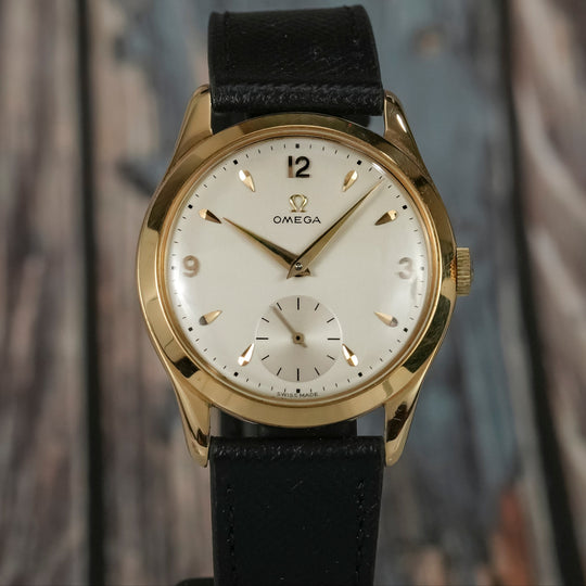 Omega Tresor or jaune 18K -1951- Réf. 2619  Cal.265/30T2 -1951-