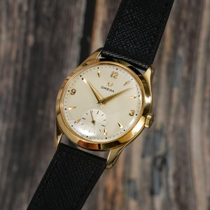 Omega Tresor or jaune 18K -1951- Réf. 2619  Cal.265/30T2 -1951-