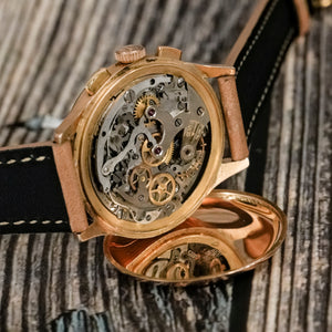 Breitling Premier or rose 18K -1946- Réf.787 Cal.Venus 178 -1946-