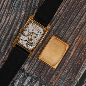 Patek Philippe Tegolino Art Deco or jaune 18K -1938- Réf.521 Cal.9.90 -1938-