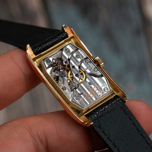 Patek Philippe Tegolino Art Deco or jaune 18K -1938- Réf.521 Cal.9.90 -1938-