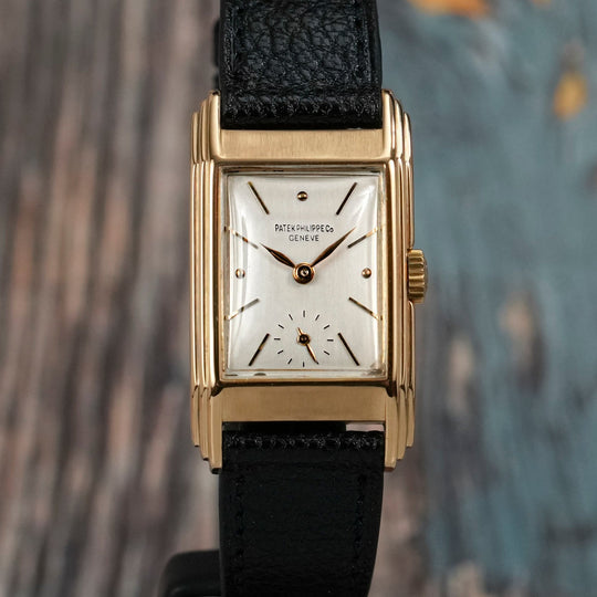 Patek Philippe Tegolino Art Deco or jaune 18K -1938- Réf.521 Cal.9.90 -1938-