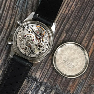 Heuer Chronographe Carrera 12 "Red Tachy"-1964- Réf.2447 T Cal.Valjoux 72 -1964-