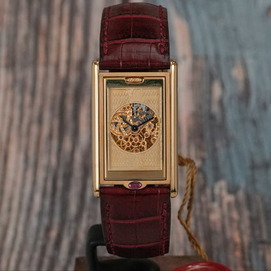 Cartier  Collection Privée Tank Basculante -1997- Réf.1625 12 Cal.Cartier 40P  -1998-