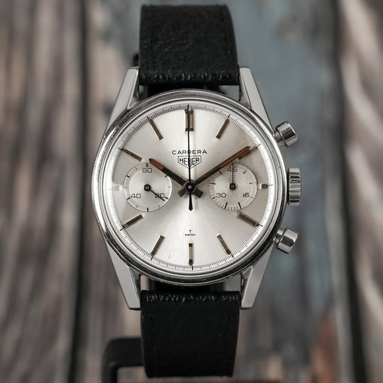 Heuer Carrera Réf.3647 Cal.Valjoux 92 -1964-