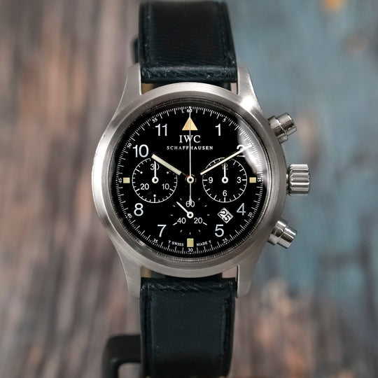 IWC Chronographe Pilote -1997- Réf.3741 Cal.Méca-Quartz Jaeger-LeCoultre 631 -1997-