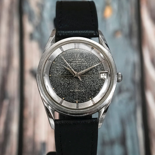 Universal Genève Polrouter date -1963- Réf.204607 Cal.215-2 MICROTOR  -1963-