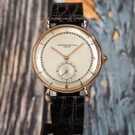 Vacheron Constantin Calatrava "Teardrop Lugs" or rose 18K -1946- Réf.4126 Cal.V453 -1946-