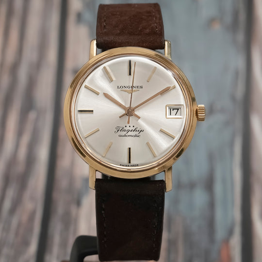 Longines Flagship or jaune 18k -1968- Réf.3418 Cal.Automatique 345 -1968-