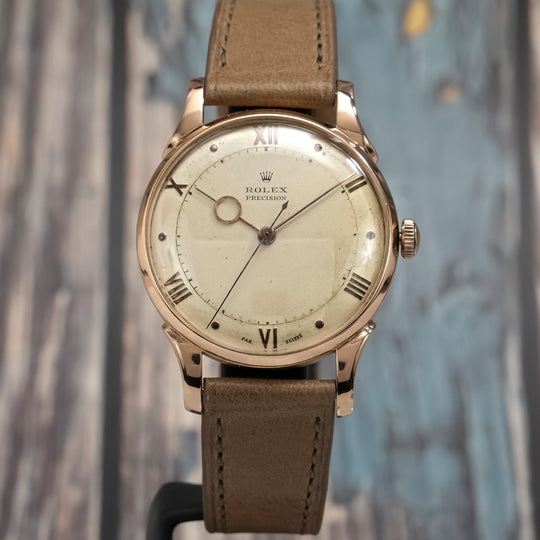 Rolex Precision or rose 18k circa 1950 Réf.Na Cal.630 -Circa 1950-