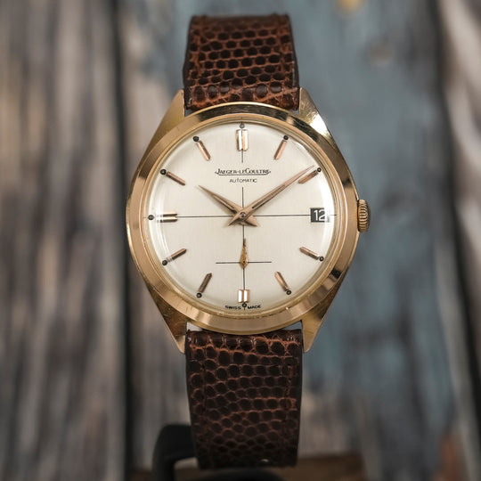 Jaeger LeCoultre Calatrava Or Rose 18kts Automatique Bumper -1954-  Réf.136842  Cal.P813  -1954-