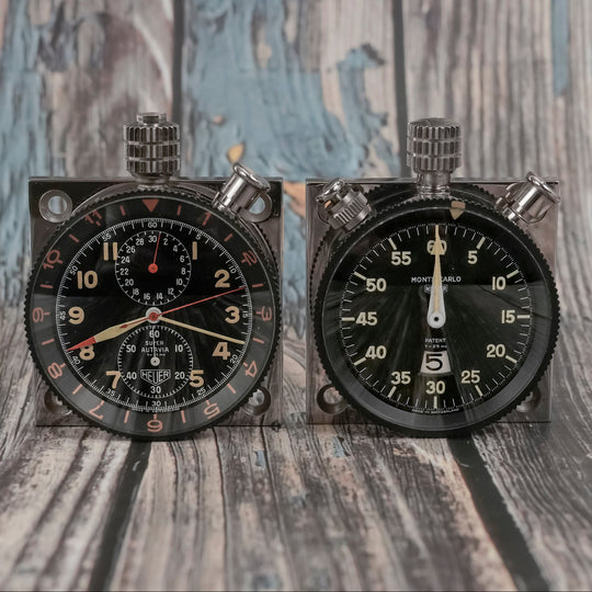 Heuer Chronographe De Bord Super Autavia Mark 3 NOS -1967- Réf.71558 Cal.Valjoux 5 -1967-