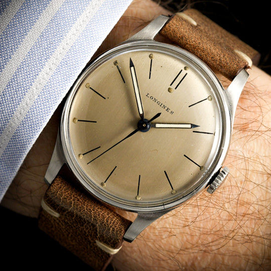 Longines Military Calatrava 35 mm -1948-  Réf. 23287  Cal. 12.68N  -1948-