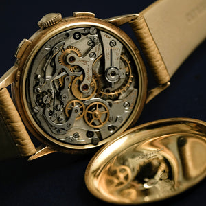 Mathey-Tissot Chronographe Or Rose -1950- Réf.108312 Cal.Valjoux 72 -1950-