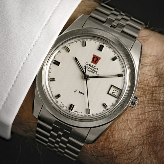 Omega Seamaster Electronic Chronometer chronomètre f300Hz -1970- Réf.198.001 Cal.Omega 1250 (ETA-ESA 9162) -1970-