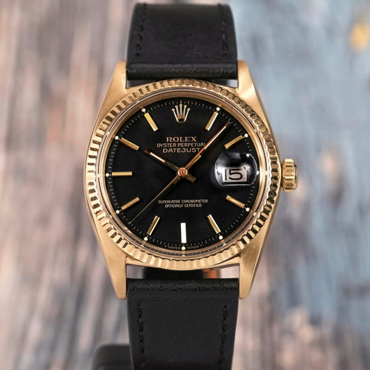 Rolex Oyster Perpetual Datejust 36 or jaune 18 K -1979- Réf.1601 Cal.1570 -1979-