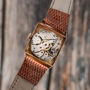 IWC Art Déco "Top Hat" Or Rose 18kts -1945- Réf.- Cal.IWC 62 -1945-