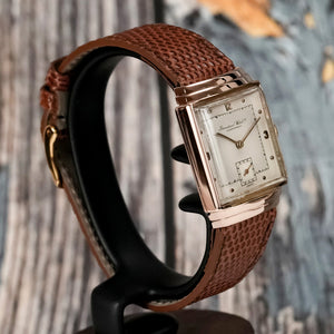 IWC Art Déco "Top Hat" Or Rose 18kts -1945- Réf.- Cal.IWC 62 -1945-