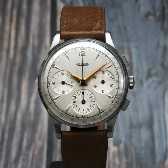 Jaeger LeCoultre Chronographe Tri-compax Acier