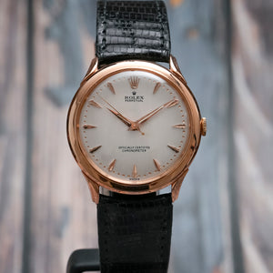 Rolex Perpetual Pre-Bombay Or Rose 18Kts -1948- Réf.2039 Cal.A260 -1948-