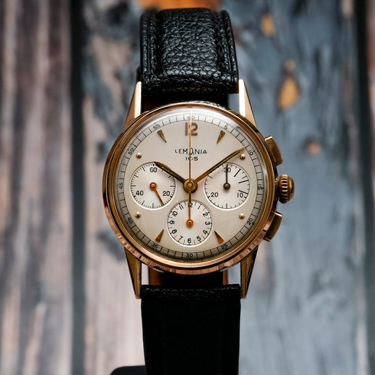 Chronographe 105 Or Jaune 18K -1950- Réf.25817 Cal.1280  -1950-