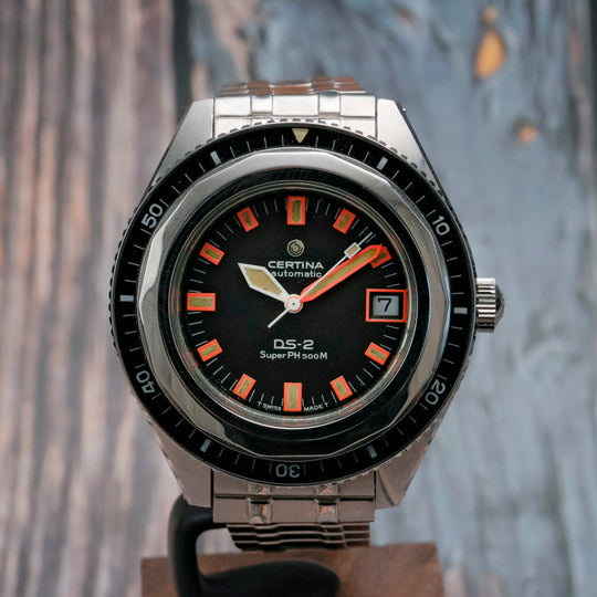 Certina DS-2 Super PH500M “Tektite” -1969- Réf.5801-123  Cal.Certina 25-651 -1969-