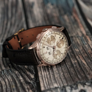 Baume & Mercier Triple Date Or Rose 18Kts -1948- Réf.3902 Cal.Valjoux 72C -1948-