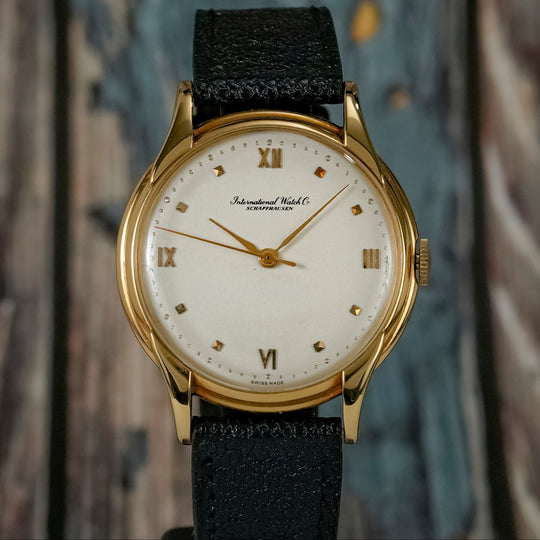 IWC Calatrava 36.5 mm Or Jaune 18 Kts -1954- Réf.NA Cal.89 -1950-