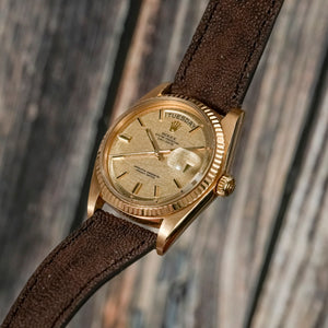 Rolex Day-Date Or Jaune 18kts Cadran OT Pie Pan Lin -1975- Réf.1803 Cal.1556 -1975-