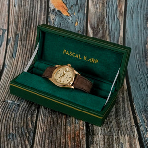 Rolex Day-Date Or Jaune 18kts Cadran OT Pie Pan Lin -1975- Réf.1803 Cal.1556 -1975-