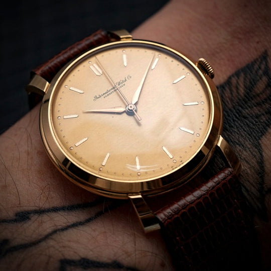 IWC  Jumbo or rose 18kts "Shark Lugs"  Cal. 89  -1954-