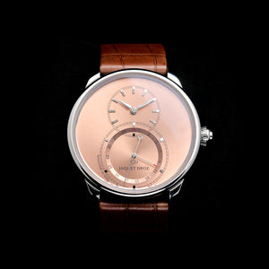 Jaquet Droz Grande Seconde Quantiéme 41 mm -2021-  Réf. J007020247  Cal. Jacquet Droz 2660Q2  -2021-