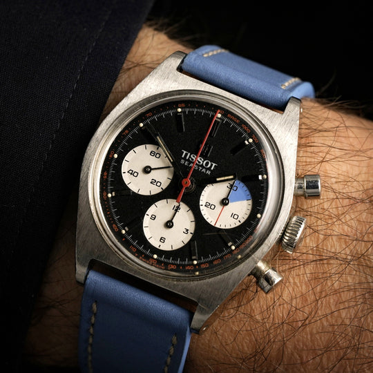 Tissot  Seastar chronographe -1978- Réf.40502-8X Cal.Tissot 871/Lemania 1281  -1978-