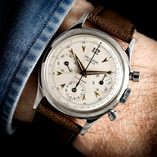 Universal Genève  Chronographe Compax -1952-  Réf. 22278  Cal. 281  -1952-