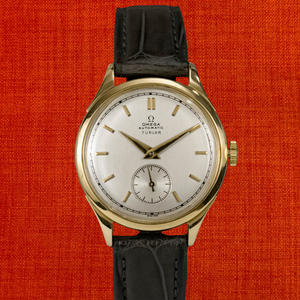 Omega Double Signature Türler Or Jaune 18kts Réf.2374 Cal.30.10.RAPC -1944-