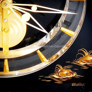 Horloge de table Jaeger-Lecoultre’Oiseau de paradis’ Marina 8 Jours / Cal. 210 -1960-