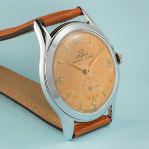 Lemania  Automatique Tropical Dial  Réf. 258  Cal. 3600 -1964-