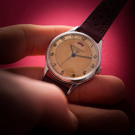 Jaeger-LeCoultre Powermatic acierRéserve de marche Automatique Bumper  Cal. 481  -1955-