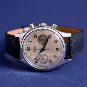 Breitling Premier Chronographe acier inoxydable -1952-  Réf. 777  Cal. Venus 175  -1953-