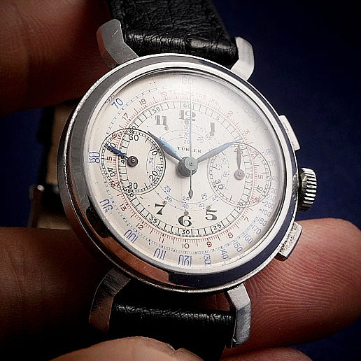 Jaeger-LeCoultre chronographe télémètre pour Türler Cal. UG 281 -1940-