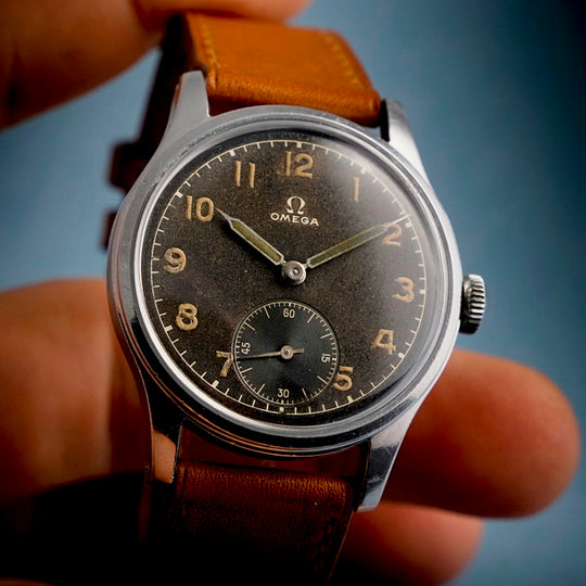 Omega Suveran WWII acier inoxydable Réf. 2400-2  Cal. 30T2 -1944-
