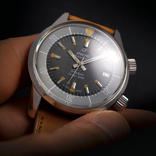 Enicar Sherpa Super-dive automatique military Armée polonaise - Réf. 144-35-02 - Cal. AR 1145  -1967-